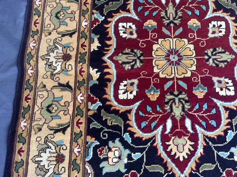 3x5 Oushak Small Rug Hand Knotted Wool Tribal Bathroom Boho Geometric Home Decor gallery
