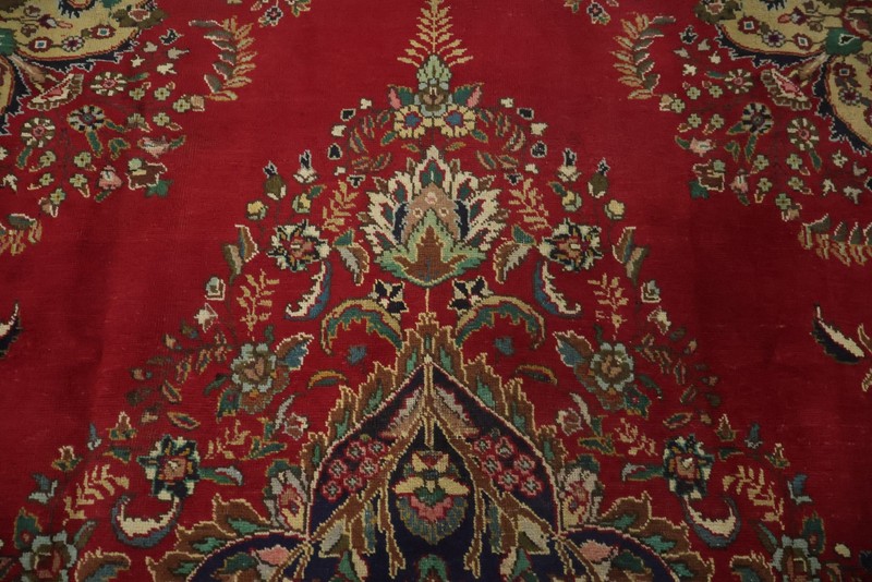 Timeless Decor Traditional Area Rug 10x13 Hand-knotted Wool Vintage Red Carpet gallery