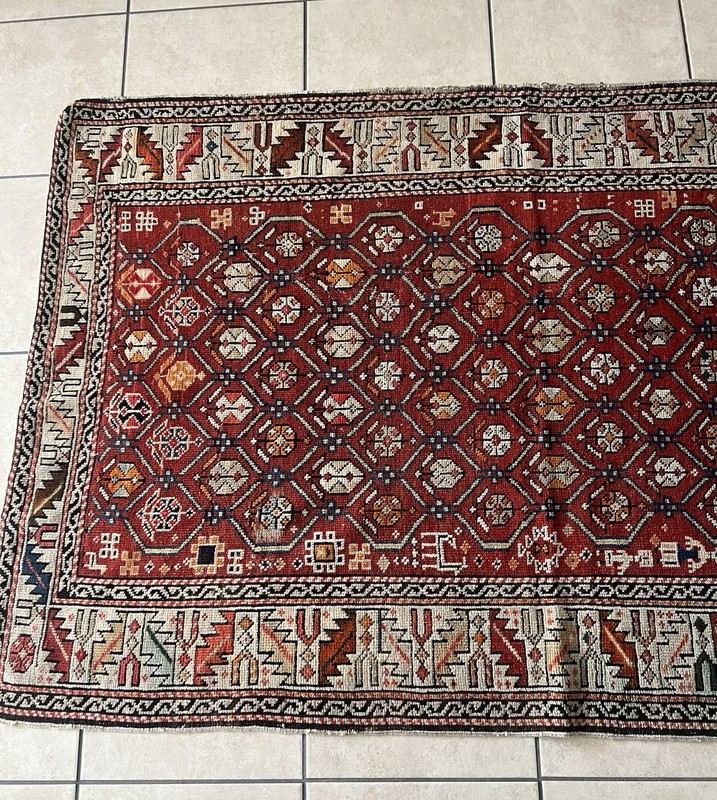 Antique Caucasian Shirvan Rug gallery