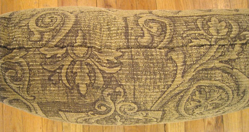 Vintage Decorative Pillow with Floro-Geometric Design on Both Sides! gallery