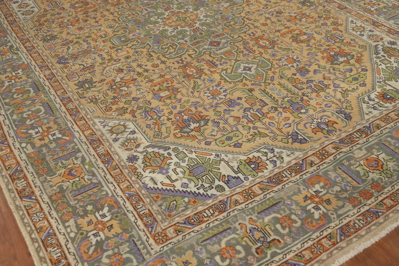 Over-Dyed Wool Traditional Vintage Handmade Room Size Area Rug 8x11 Carpet gallery