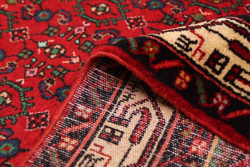 Vintage 3'5" x 5'1" Traditional Hand Knotted Vegetable Dye Wool Area Rug gallery