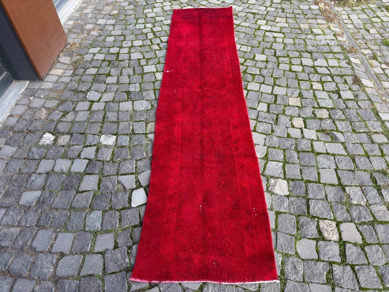 Bohemian rugs, Runner rug, Handmade, Turkish rug, Vintage, Wool | 5,5 x 10,0 ft gallery