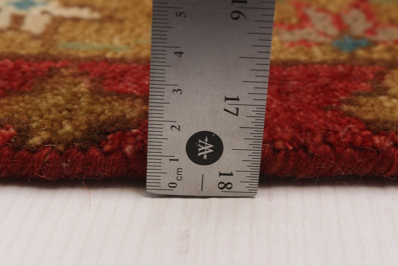 Vintage Hand-Knotted Area Rug 7'11" x 10'8" Traditional Oriental Wool Carpet gallery