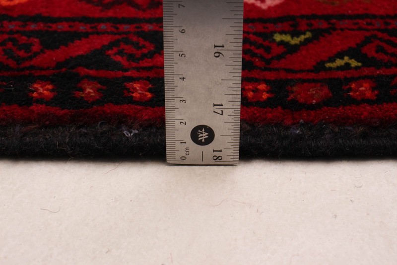 Vintage Traditional Hand-Knotted Area Rug 3'5" x 6'9" Oriental Wool Carpet gallery