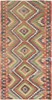 Vintage Hand Woven Area Rug 4'11" x 9'10" Traditional Wool Oriental Carpet gallery