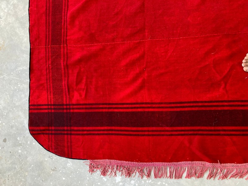 Vintage Handmade Traditional Turkish Solid Bordered Wool Kilim Rug 288x214 cm gallery