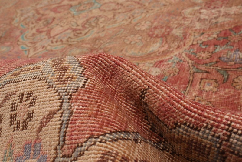 Vintage Traditional Hand-Knotted Area Rug 9'7" x 12'6" Oriental Wool Carpet gallery