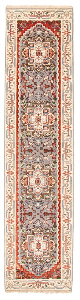 Vintage Hand-knotted Runner Rug 2'6" x 10'6" Traditional Oriental Wool Carpet