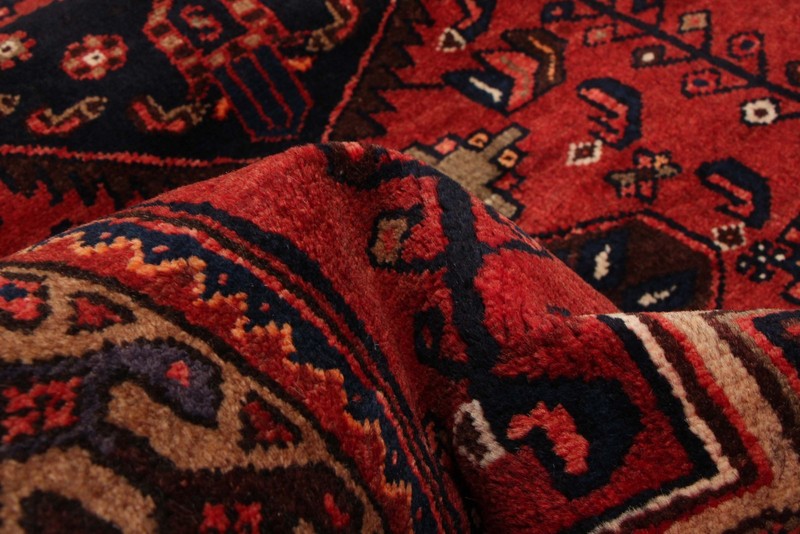 3'5" x 15'7" Vintage Hand-knotted Runner Rug Traditional Oriental Wool Carpet gallery