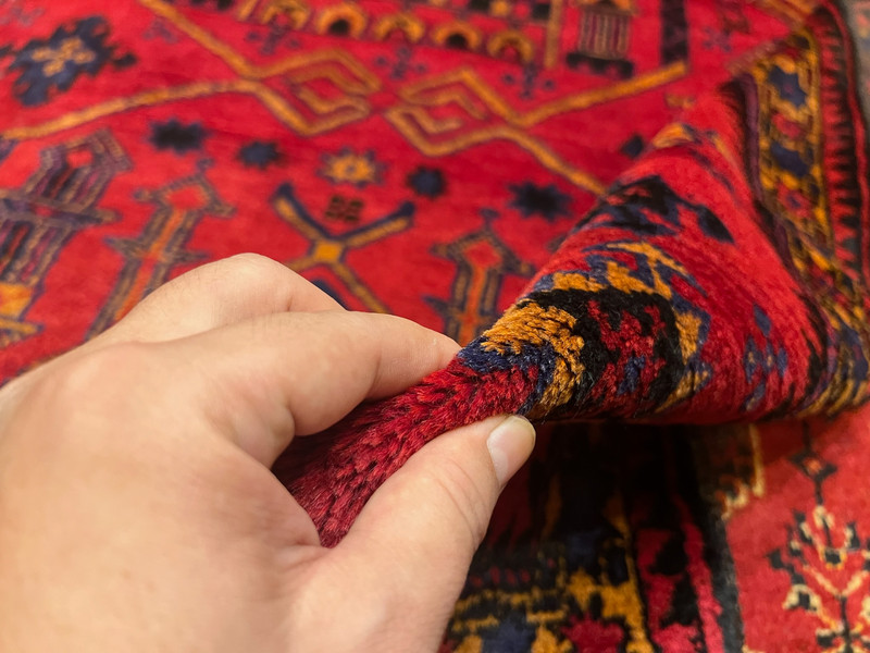 4.5 X 7.5 ft Stunning Vintage Herat Tribal Nomadic Belouch Naturak Vegetable dye gallery