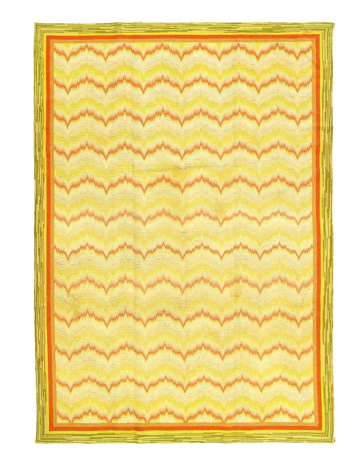 Antique Hand Knotted Spain art deco rug 6'3'' X 8'11'' gallery