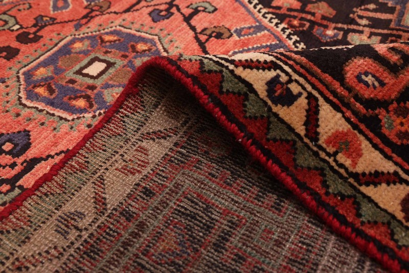 Vintage Hand-Knotted Area Rug 4'9" x 8'6" Traditional Oriental Wool Carpet gallery