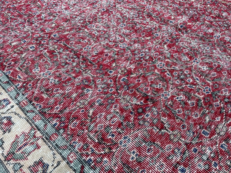 Turkish Vintage Rug, Handmade Wool Rug, Bohemian Large Rug, 5,7 x 9,1 ft gallery
