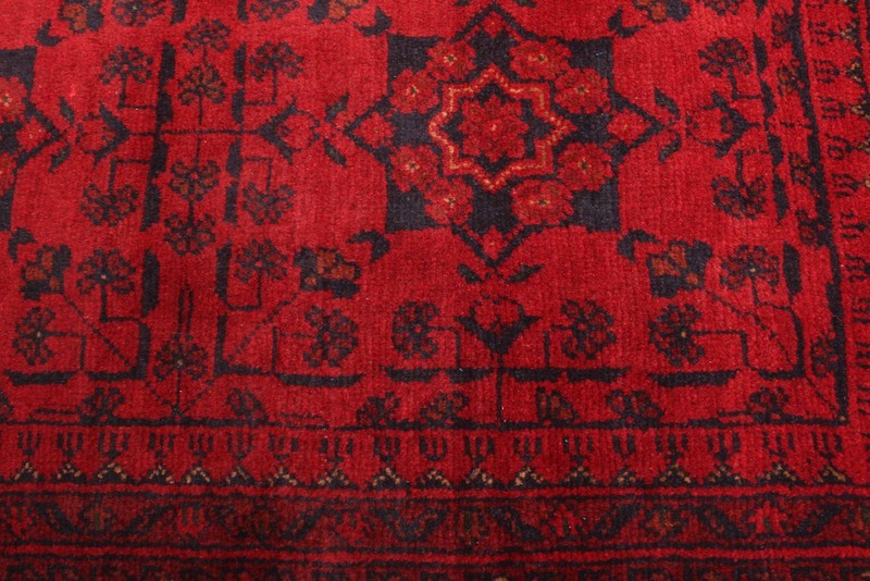 Traditional Vintage Hand-Knotted Oriental Carpet 4'10" x 6'8" Wool Area Rug gallery