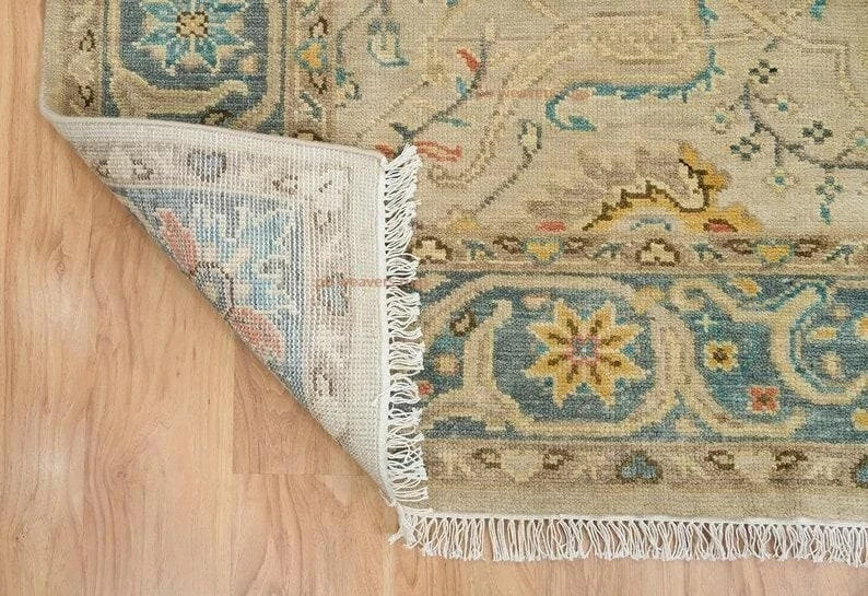 Vintage Style Floral Oushak Carpet 5x8 6x9 7x10 8x11 9x12 10x14 12x15 Area Rugs gallery