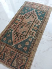 2X3 Turkish Faded Carpet Rug, Vintage Geometric Rug Oganic Decoration Rug !!!!!!