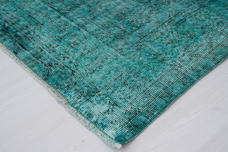 Oversize Vintage Turkish Rug 7x11, Large Oushak Area Rugs, Faded Wool Carpet 386 gallery