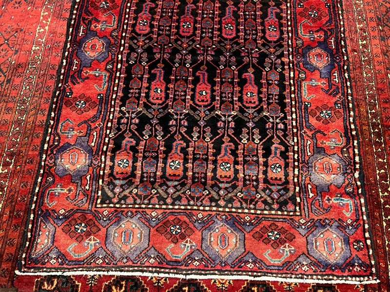 110 X 275 cm COLLECTORS ITEM Antique Maresali Both's Pattern Azerbaijan Runner gallery