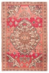 Vintage Traditional Hand-Knotted Area Rug 4’1″ x 6’0″ Oriental Wool Carpet