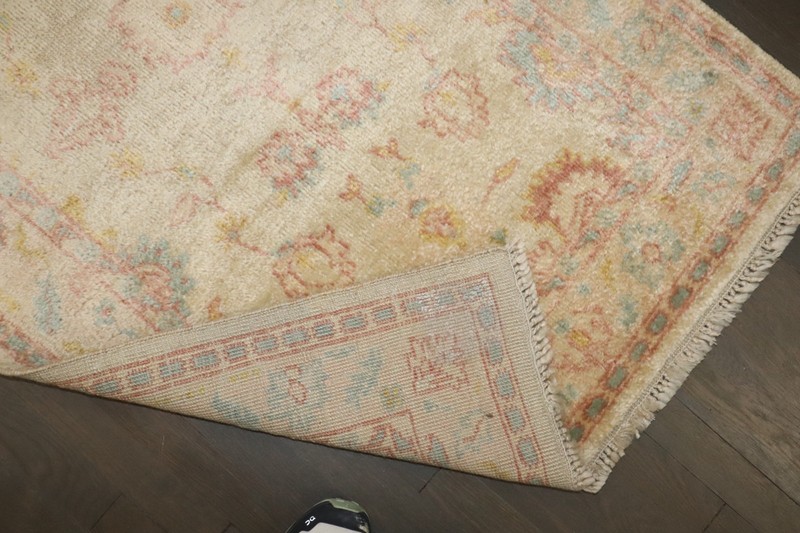 Modern Turkish Oushak Ushak Rug Size 3'x5' gallery