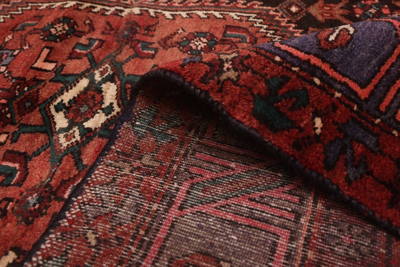 Traditional Vintage Hand-Knotted Area Rug 4'1" x 7'1" Oriental Wool Carpet gallery