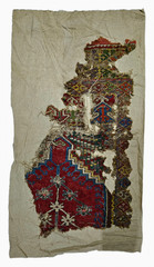Antique Fragment rug, Rare find rug, antique items, very old rug, home decor