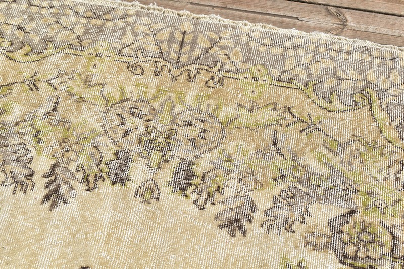Turkish Rug 67''x105'' Oushak Rug Tribal 5x8 Rug Vintage Muted Color 171x268cm gallery