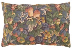 Antique Jacquard Tapestry Pillow; size 2’1” x 1’5” with FREE SHIPPING!