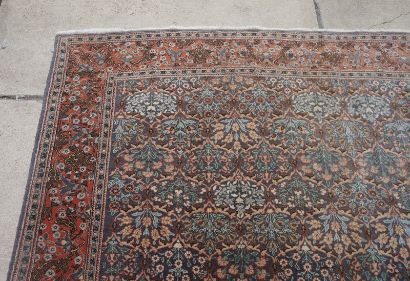 Vintage Bijar Sun Faded Rug 7'x9' gallery