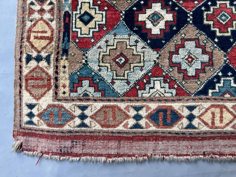 COLLECTORS' ITEM Stunning Natural Vegetable Dye Super Fine Quality Shirvan Rug gallery