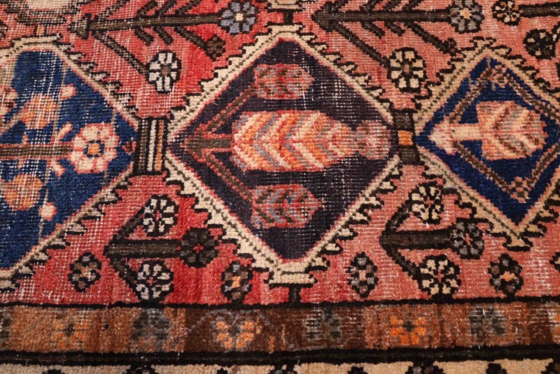 Vintage Hand-Knotted Area Rug 4'9" x 6'7" Traditional Wool Carpet gallery