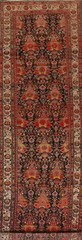 vegetable Dye Bidjar Traditional Runner Antique Rug 4’x15′ Handmade Wool Carpet