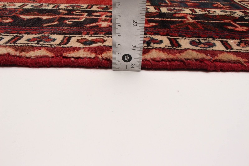 Vintage 4'9" x 9'3" Traditional Hand Knotted Vegetable Dye Wool Area Rug gallery