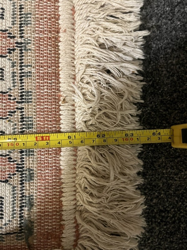 Vintage Turkish Carpet Rug wool Red mid century Retro hand knotted Kayseri gallery