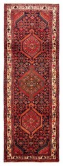 Vintage Hand-knotted Runner Rug 3’5″ x 9’8″ Traditional Oriental Wool Carpet