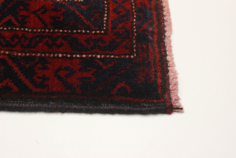 Vintage Hand-Knotted Area Rug 2'11" x 4'8" Traditional Oriental Wool Carpet gallery