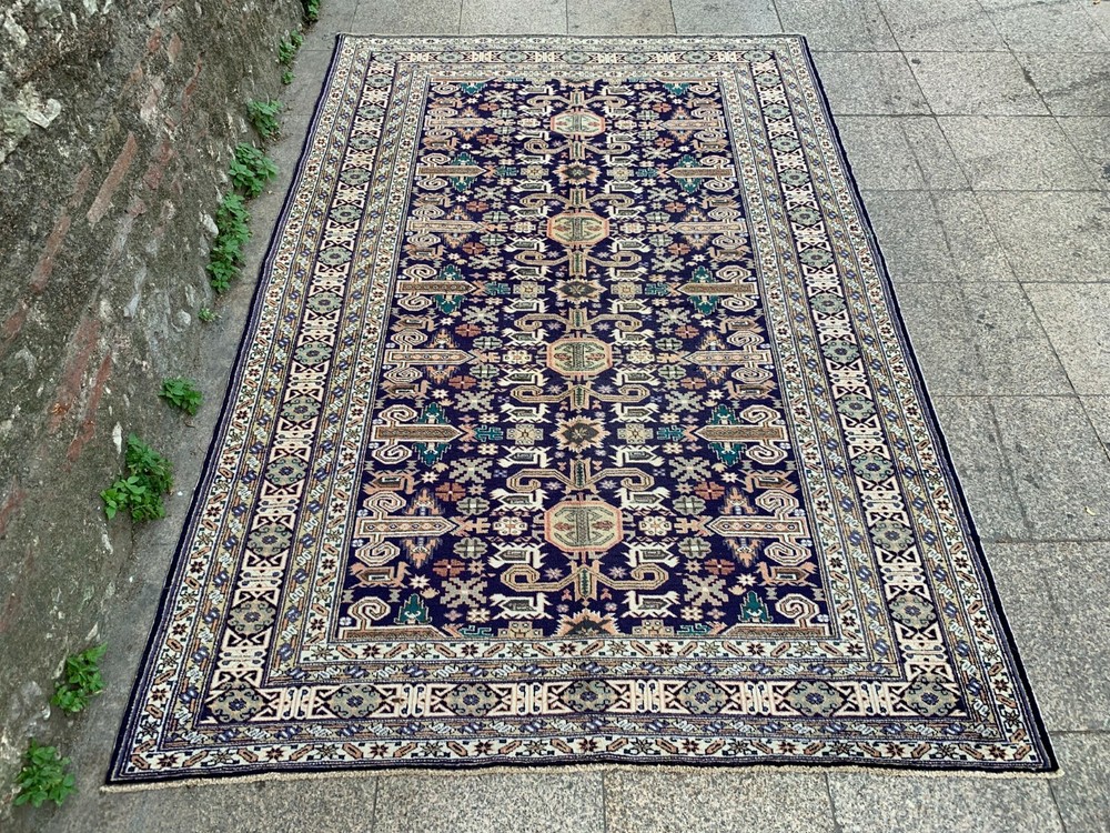 5'9'' x 8'7'' Natural Rug Village Rug Handmade Carpet.SKU:KAF605