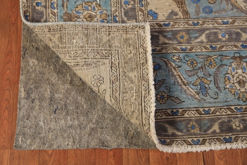 Vintage Floral Handmade Wool Tebriz Traditional Area Rug 8x11 Room Size Carpet gallery