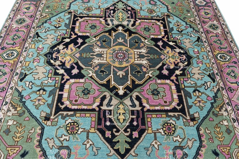 8x10 Hand made Traditional Living Area Rugs, Contemporary Floor Carpet gallery