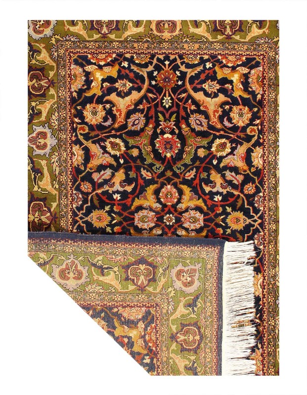 Buccaneer Color Fine Hand knotted Turkish Hereke Rug 4'11'' X 7' gallery