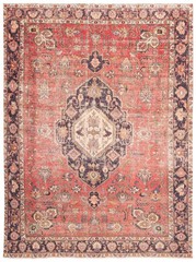 Traditional Vintage Hand-Knotted Area Rug 9’7″ x 12’8″ Oriental Wool Carpet
