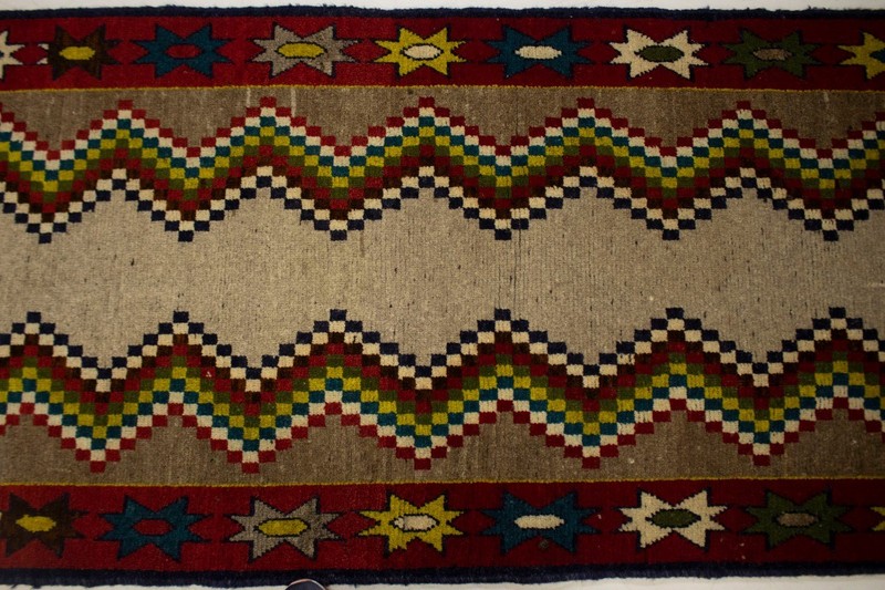 3X6 ft Hand-Knotted Tribal Vintage Rug Multicolored Farmhouse Oriental Carpet gallery