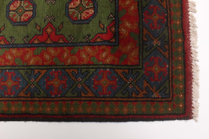 Vintage Hand-knotted Runner Rug 2'9" x 10'2" Traditional Oriental Wool Carpet gallery