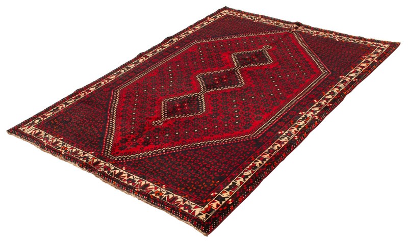Vintage Hand-Knotted Area Rug 6'6" x 9'5" Traditional Oriental Wool Carpet gallery