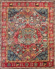 Hand-knotted Rug (Carpet) 8’X10′, Choeb Rang mint condition