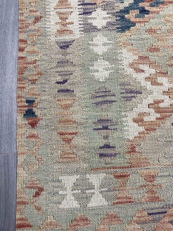 Vintage Kilim Traditional Hand Made Oriental Wool Kilim 5ftx3.2ft 150cmx102cm gallery