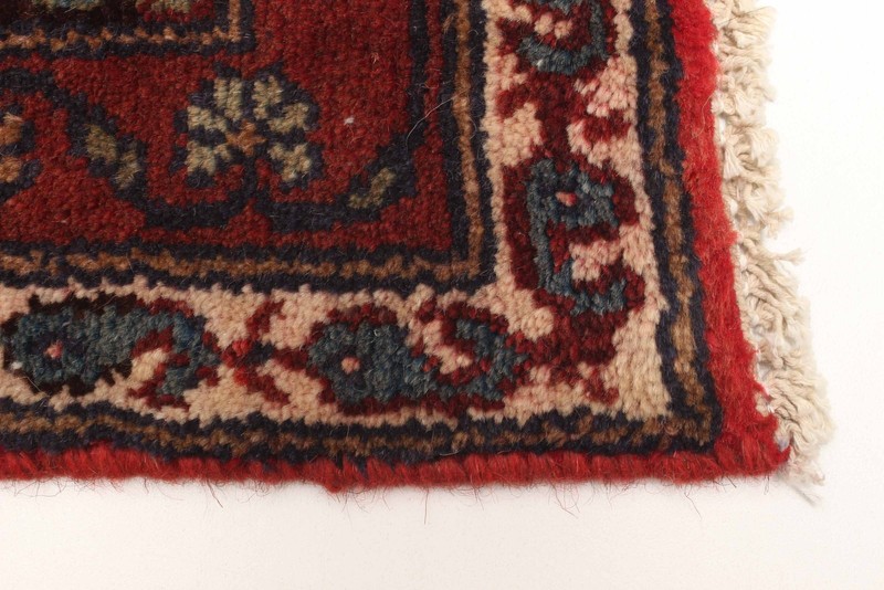 Traditional Vintage Hand-Knotted Carpet 3'5" x 7'0" Wool Area Rug gallery