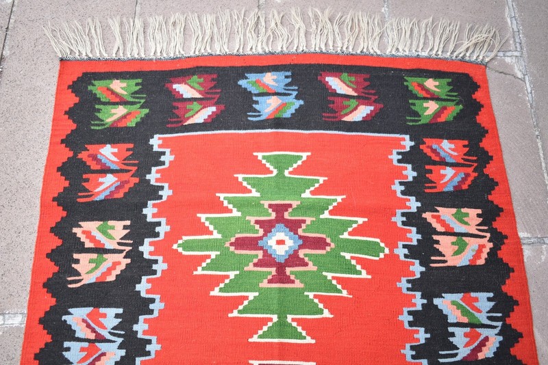 Vintage Monastery Rug 39'' x 66'' Flat Woven Monastery Rug Fine Quality Area Rug gallery