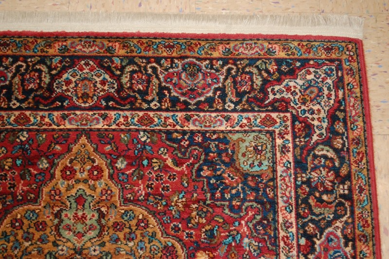 VANTAGE AUTHENTIC AMERICAN KARASTAN MEDALLION KIRMAN #700-718 RUG CARPET 4'3"x6' gallery